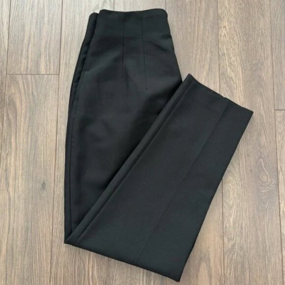 ZARA Black High Waisted Ankle Pants NWT - Picture 13 of 13